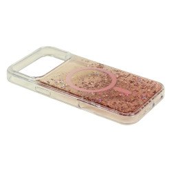 Stylish 2-Tone Transparent Design Magnetic MagSafe Compatible Ring Phone Case with Sparkle Glitter Dust for Apple iPhone 17 Air (Rose Gold) Stylish 2-Tone Transparent Design Magnetic MagSafe Compatible Ring Phone Case with Sparkle Glitter Dust for Apple iPhone 17 Air (Rose Gold)